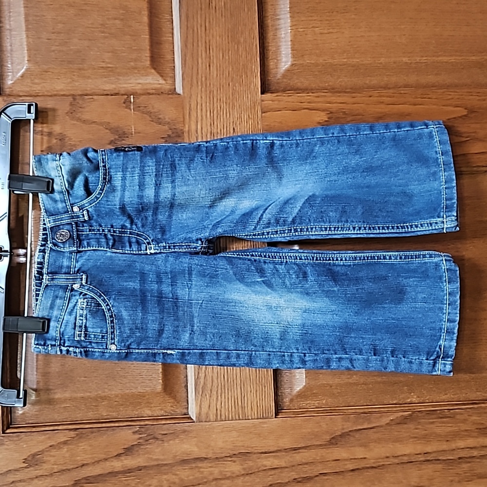 Girls Size 18 Months Silver Jeans